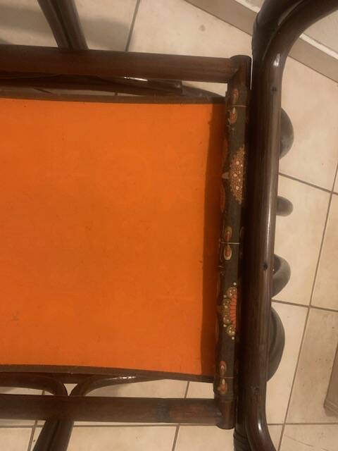 Bamboo armchair circa 1970