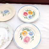 Assortment of 6 dinner plates