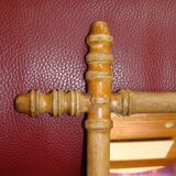 Antique barber mirror