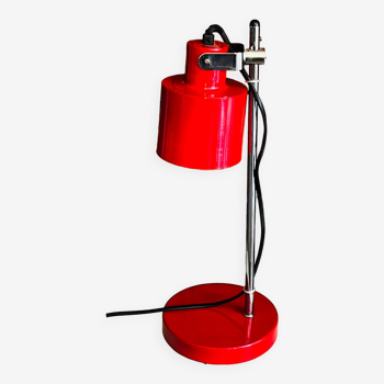 Vintage red table lamp