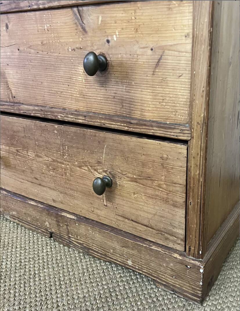 Vintage bar chest of drawers