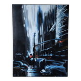 Contemporary acrylic painting Leonard New York
