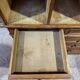 1950s pitch pine workshop cabinet