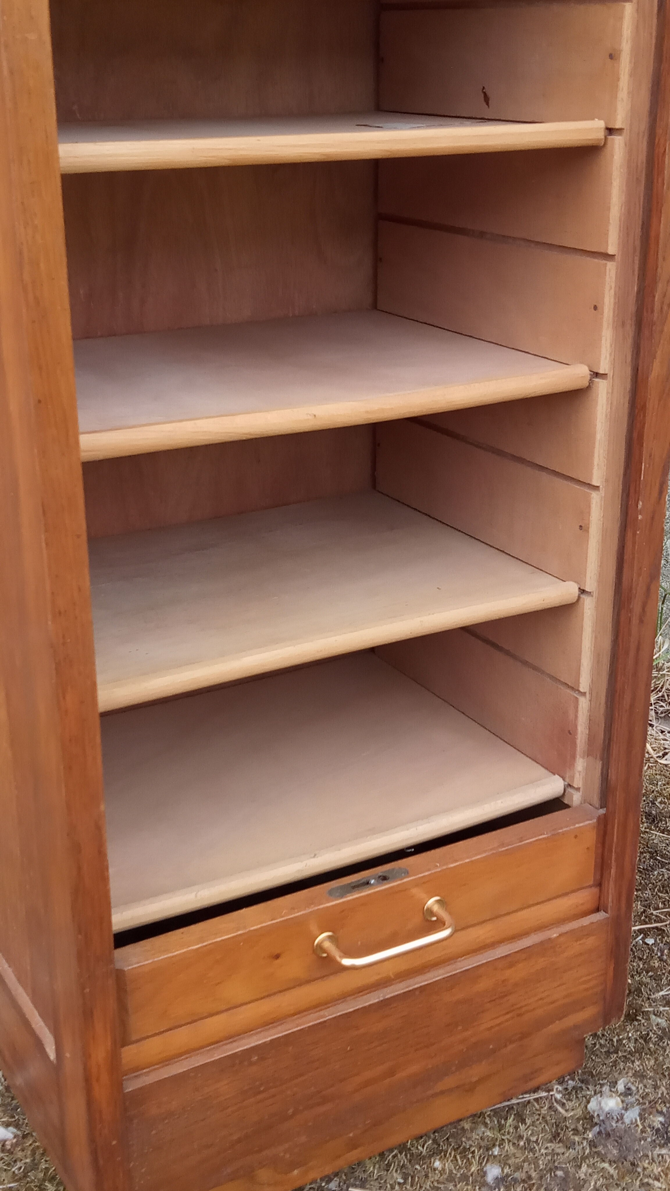 Oak curtain binder 40s/50s