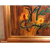 Rare tableau huile sur toile de many kriegel