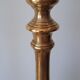 Set of 2 metal candlesticks old style