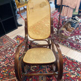 Rocking chair wood and vintage canning