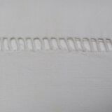 Old drape embroidered monogram initials D B