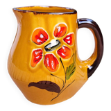 Ceramic pitcher signed Bresse