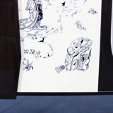 Buffet haut italien rare des années 1950