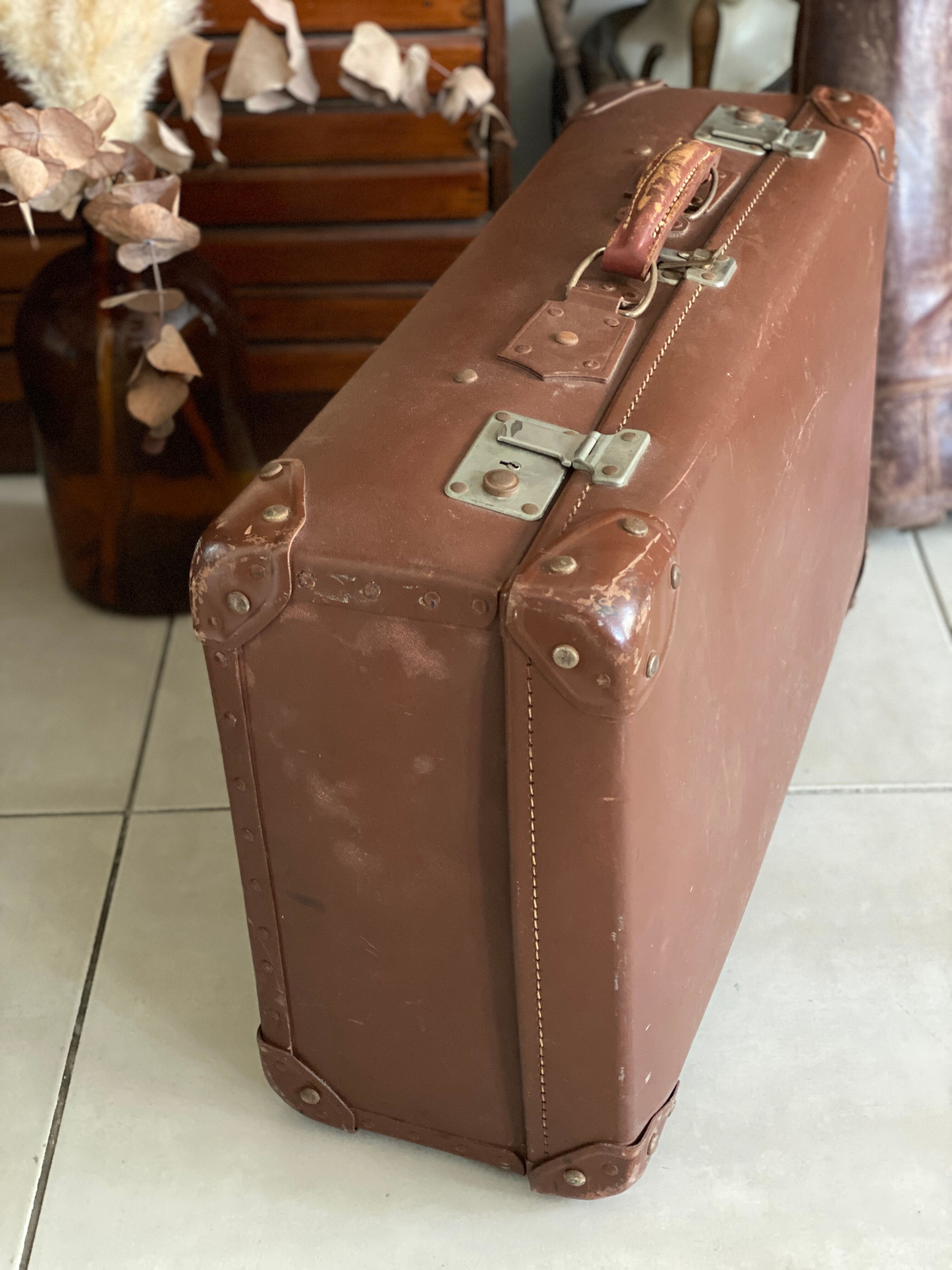 Old vintage suitcase