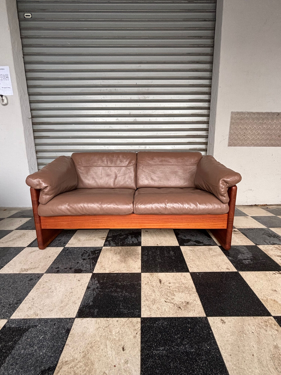 Canapé danois en teck massif Mikael Laursen