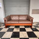 Danish teak sofa by Mikael Laursen