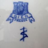 Large dish ceramic of Gien