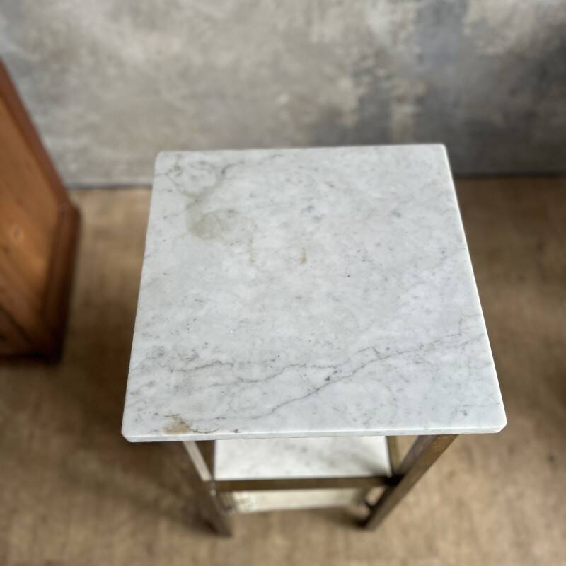 Antique medical bedside table