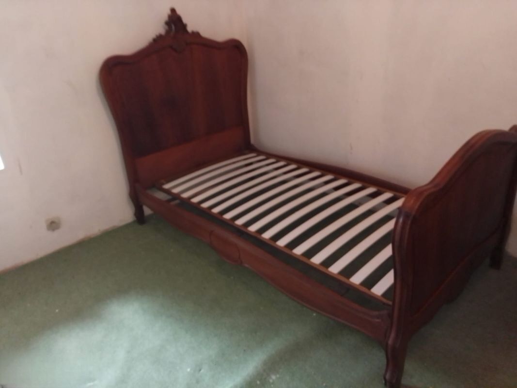 Lit en bois Louis XV
