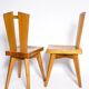 Paire de chaises Christian Durupt