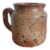 Pichet en grès artisanal