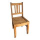 Chaise enfant bois