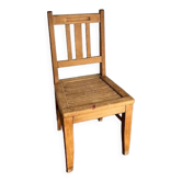 Chaise enfant bois