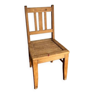 Wooden children's chair