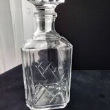 Cut crystal whiskey decanter
