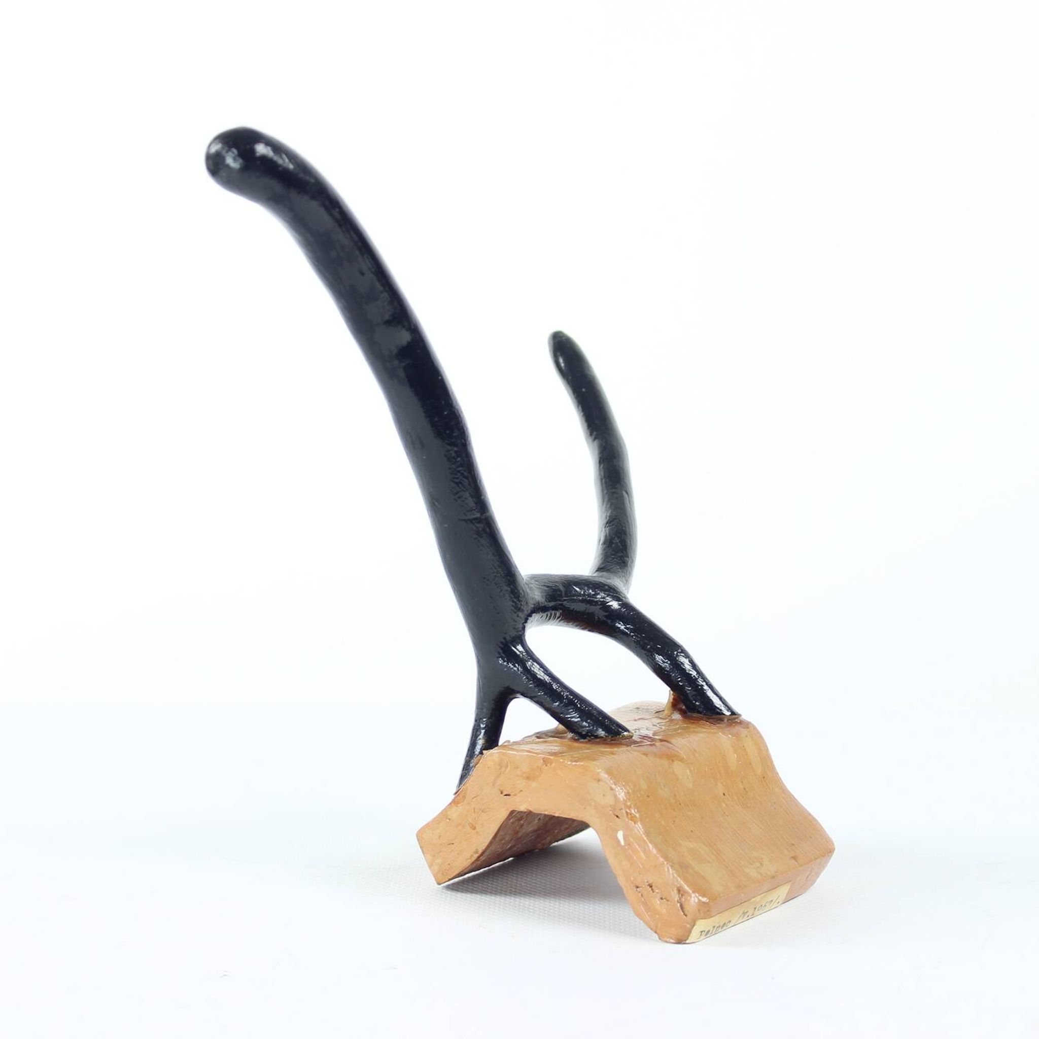 Unique Abstract Animal Sculpture By Pelnec, 1967