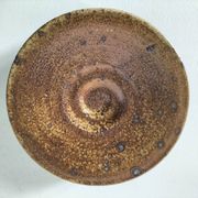 Trio de tasses et soucoupes en grès pyrité - Charles Gaudry, Puisaye