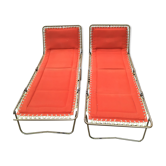 Pair of trigano sun baths, 1970
