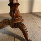 Table en acajou, 19 eme