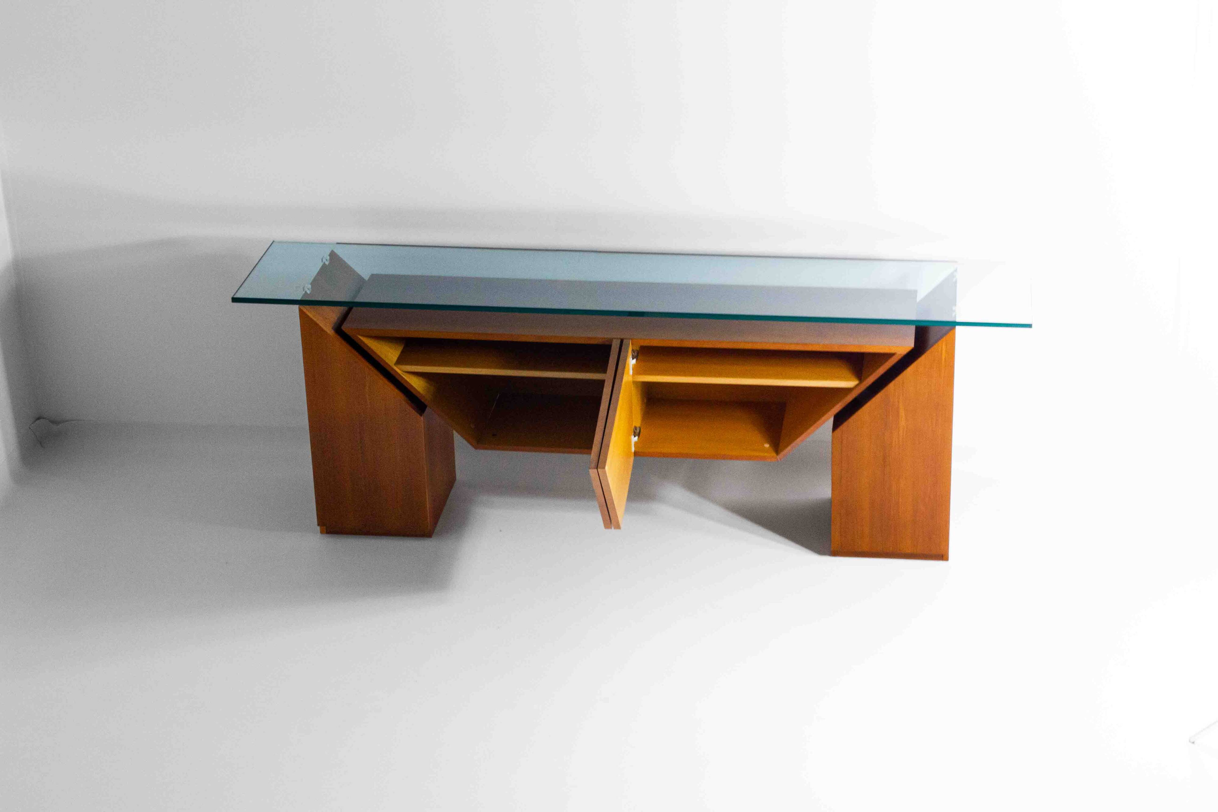 Postmodern "Brooklyn" sideboard by Luigi Gorgoni for Roche Bobois, 1980s