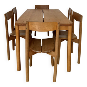 Table et chaises Pierre