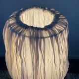 Vintage brushed aluminum lamp