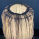 Vintage brushed aluminum lamp