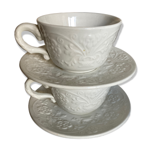 Set de 2 tasses déjeuner