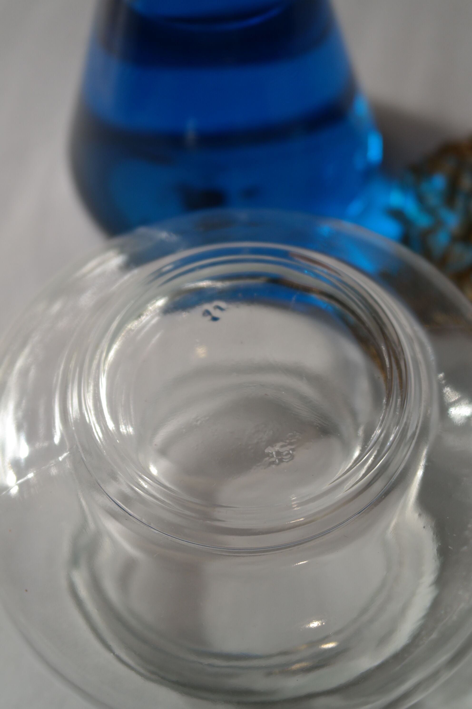 Boite à bijoux verre et laiton