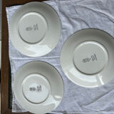 Set of 6 dessert plates Gien - Special edition Julliard