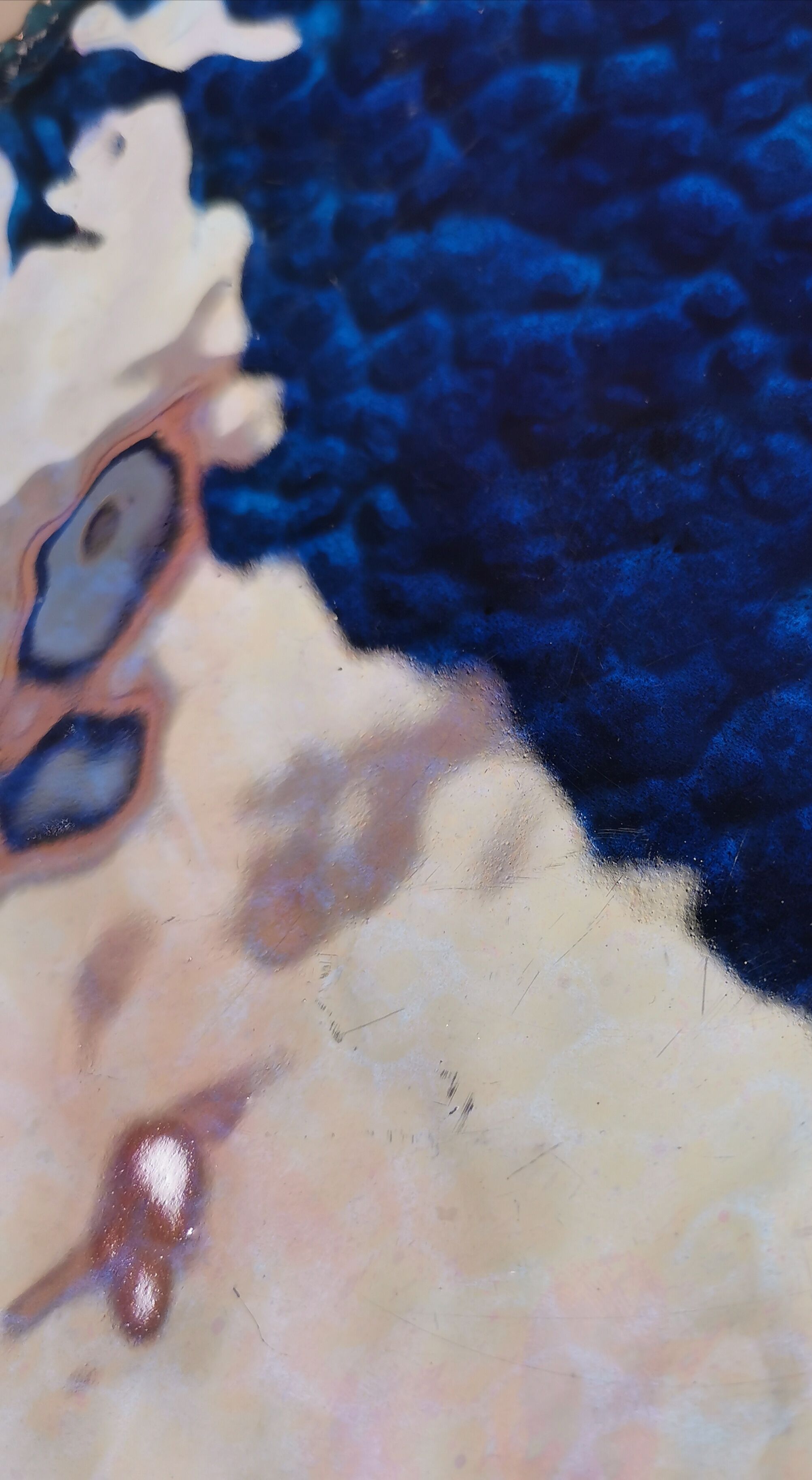 Georges Magadoux Limoges enamel cup