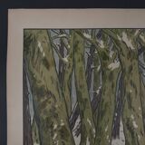 Lithograph by Henri Rivière Aspects of Nature - Winter Woods