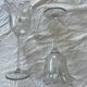 Candle holder glass set