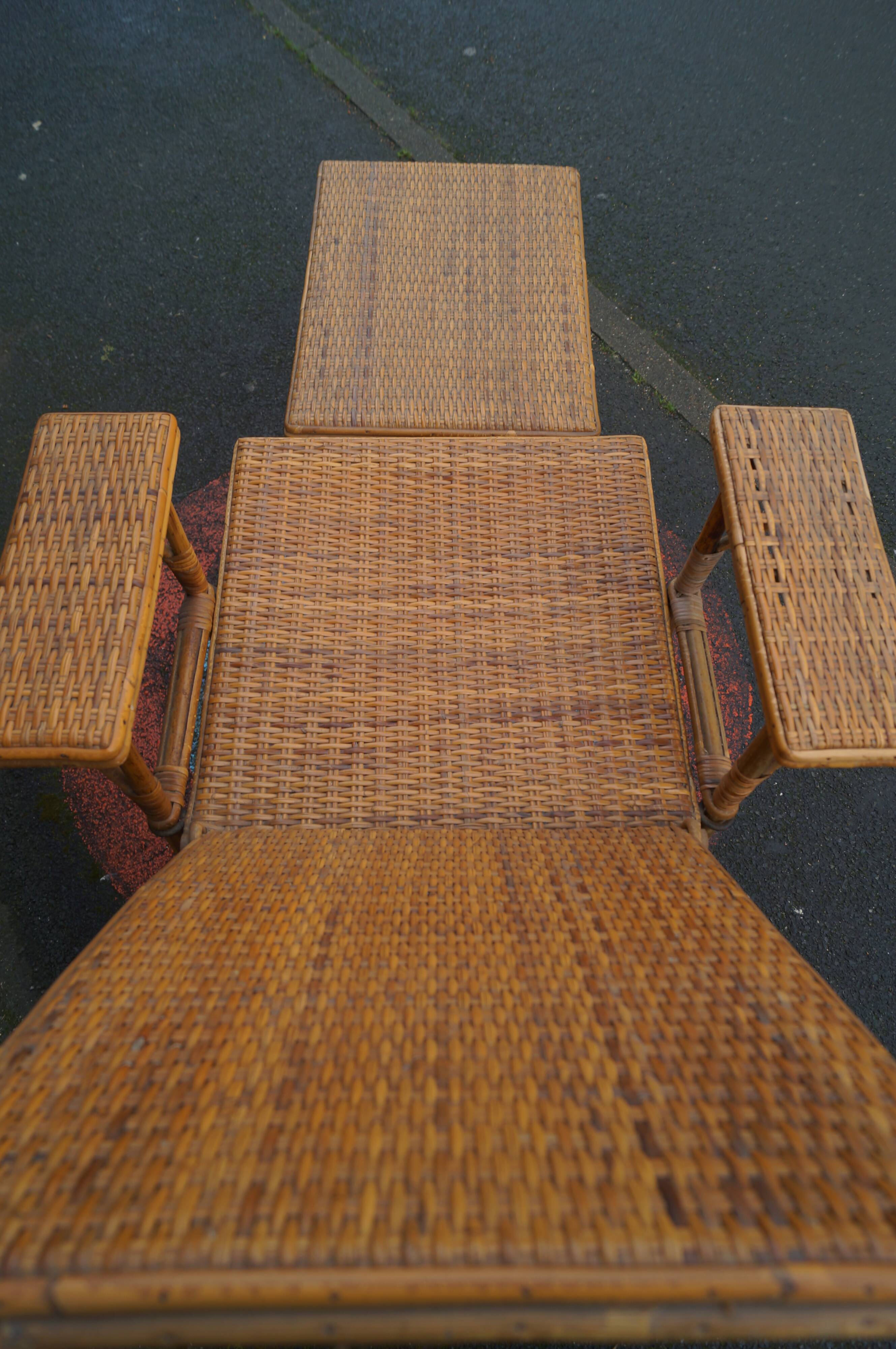 Bamboo rest chair 1930