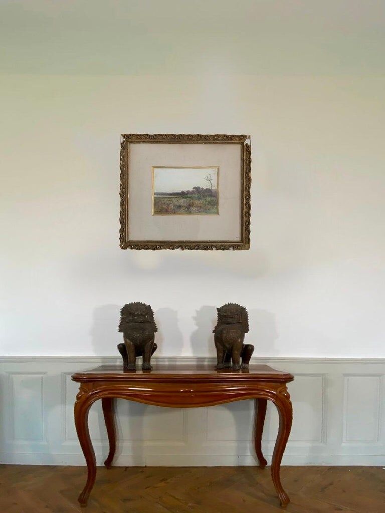 Combe Velluet, Watercolor landscape, nineteenth century