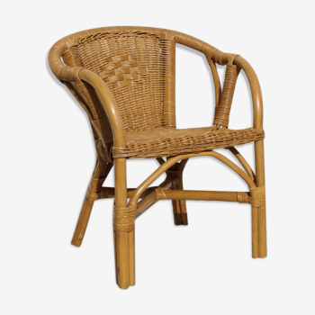 Rattan children's chair