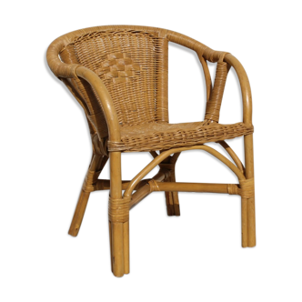 Rattan children's chair