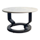 Table basse marmorino postmoderne suédoise, années 1980