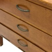 Vintage small Chest of Drawers Cabinet 1960s Oak Design