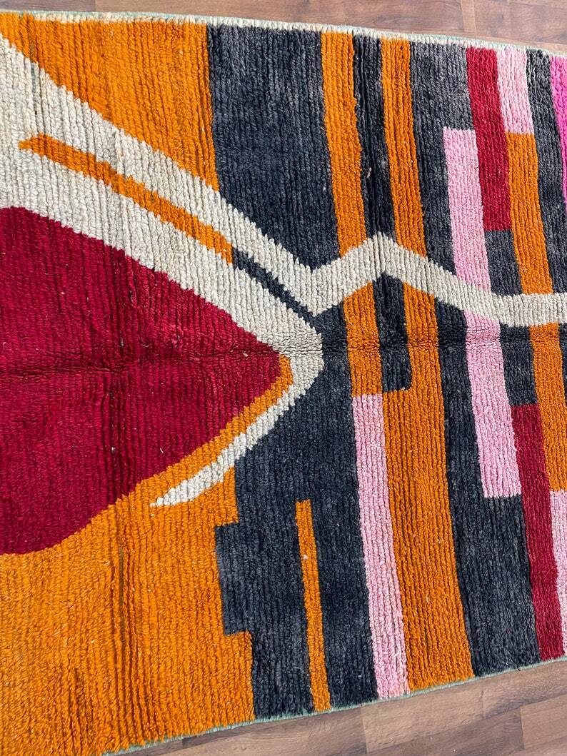 Boujaad wool rug size 250cm×150cm