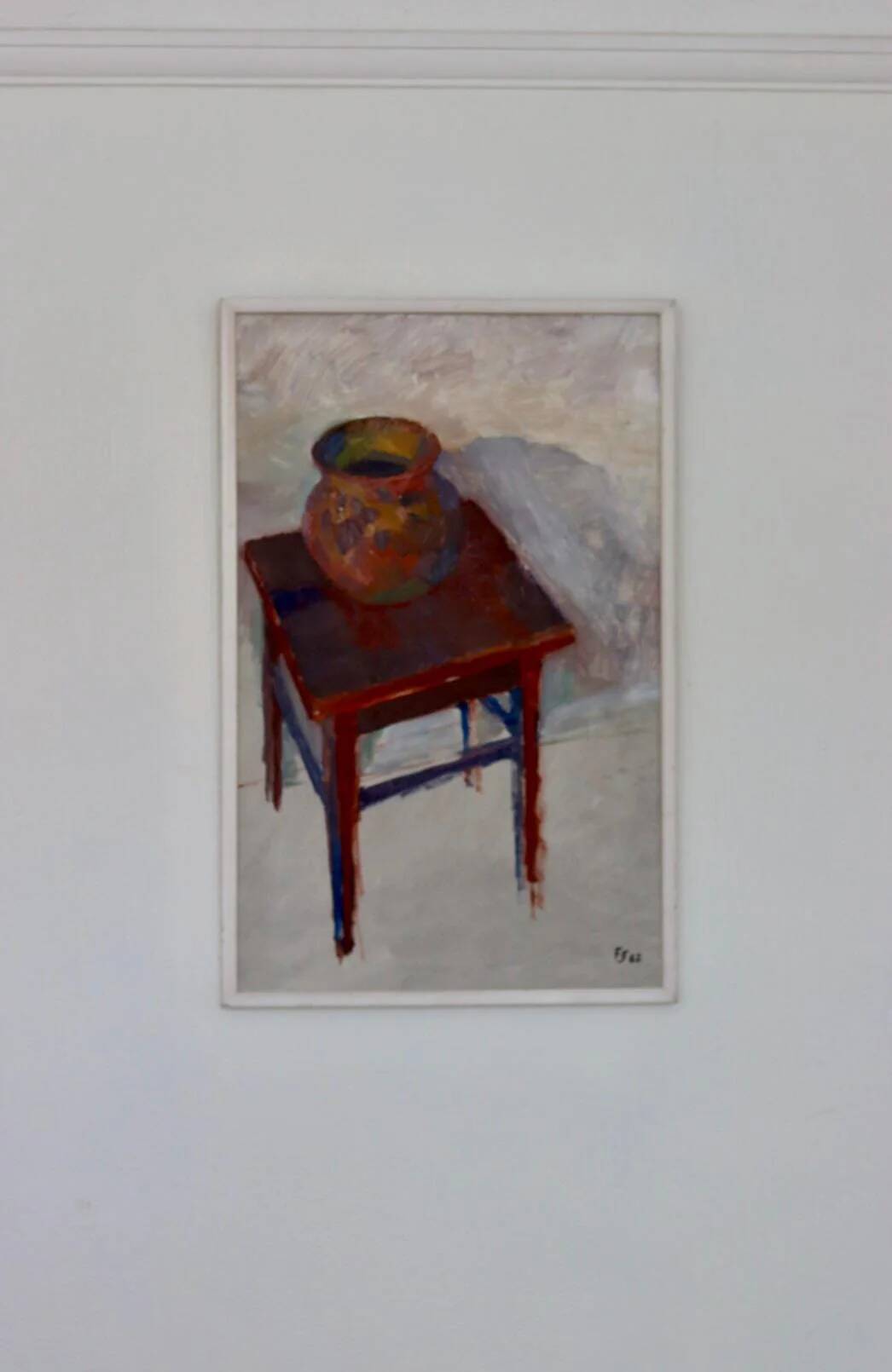 “Krukan (Pot on Table)” by Fritz Sjöström