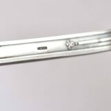 Empire ladle in silver metal SFAM - "Sans embarrass" model with winged shell laurel crown