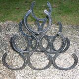 Bottle holder 6 welded horseshoe